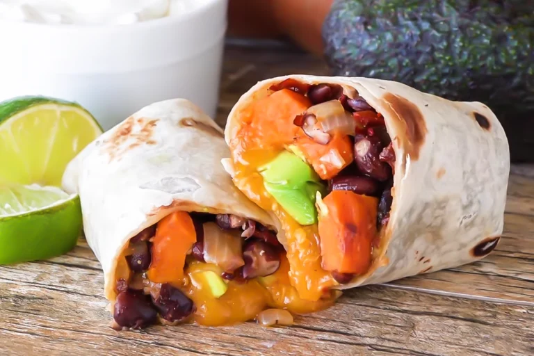 Sweet Potato Breakfast Burritos