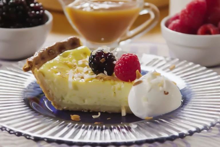 egg custard pie recipe