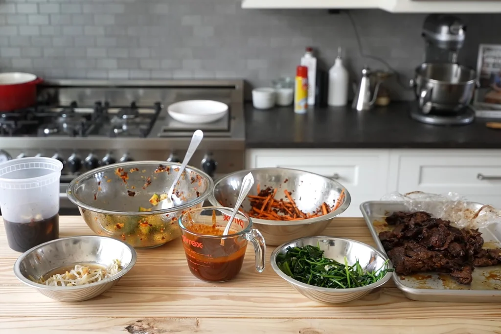 Sheet Pan Bibimbap