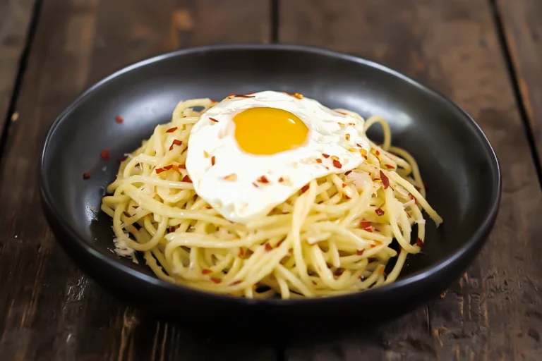 pasta and egg recipe