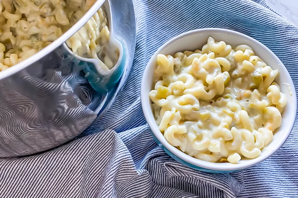 green chile mac and cheese