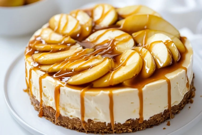 Caramel Apple Cheesecake