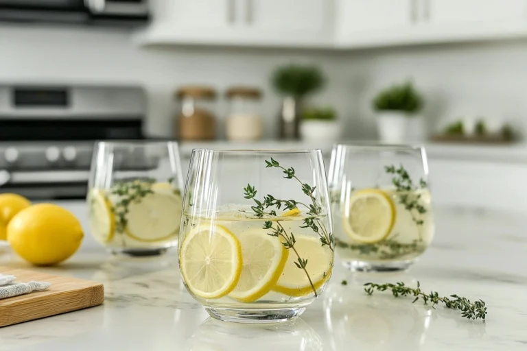 Winter Thyme Mocktail