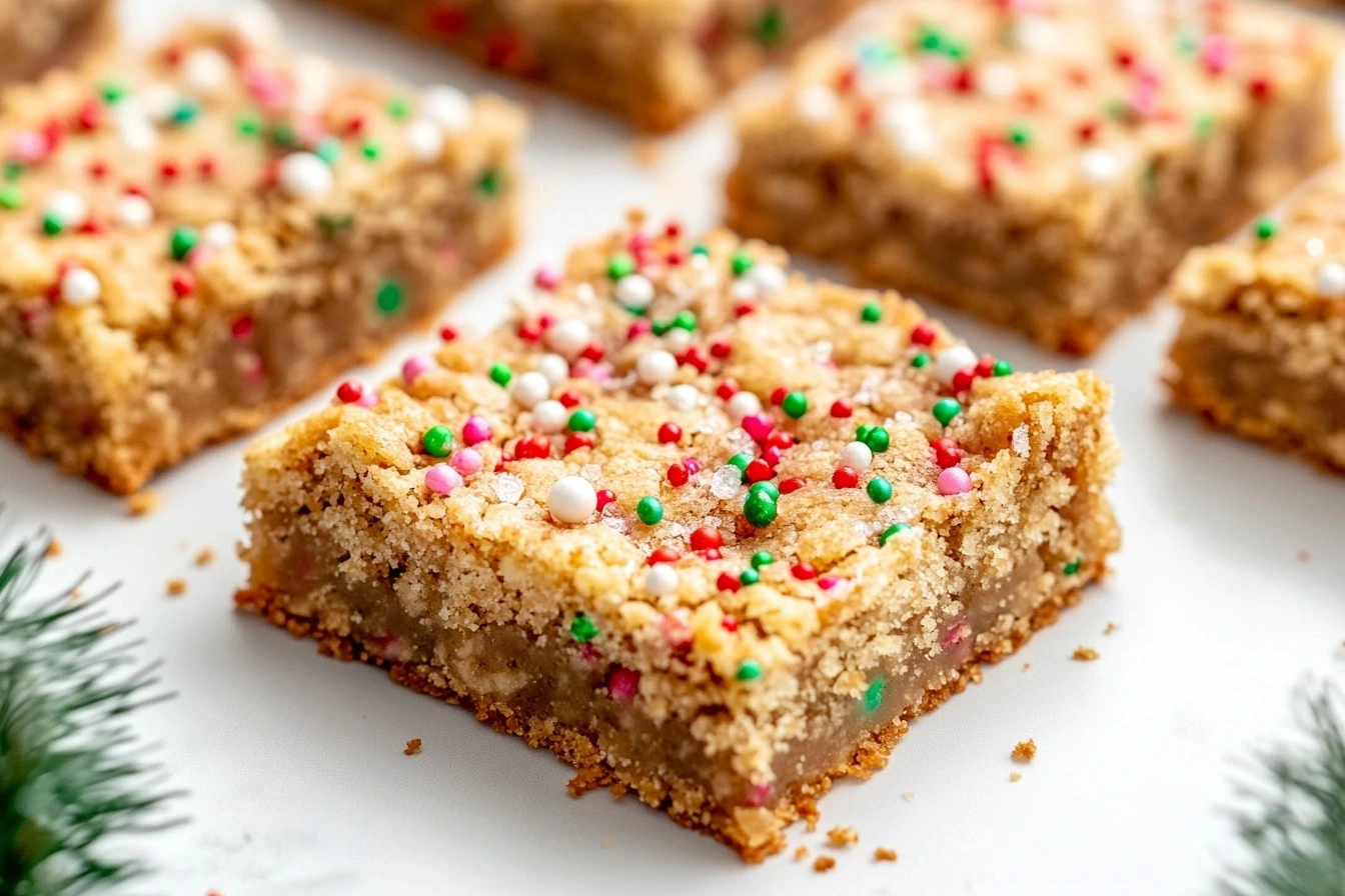 Christmas Cookie Bars