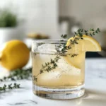 Winter Thyme Mocktail